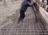 ბეტონის დასხმა მოპრიალება