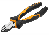 TOLSEN TOL386-10018 ბრტყელტუჩა მკვნეტარა მეტალის რეზინის სახელურით 160mm