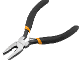 TOLSEN TOL456-10030 მინი ბრტყელტუჩა მეტალის რეზინის სახელურით 115mm,4.5