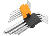 TOLSEN TOL539-20048 ექვსკუთხა სახრახნისის ნაკრები 9ც-იანი