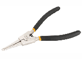 TOLSEN TOL953-10087 ბრტყელტუჩა მეტალის რეზინის სახელურით 180MM