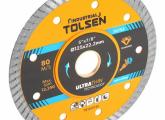 TOLSEN TOL1653-76752 მეტლახის საჭრელი დისკი ULTRATHIN 125*22.2